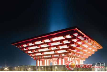 中国馆夜景图