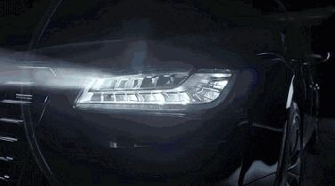 未来的车灯，只能发光照明可不行!