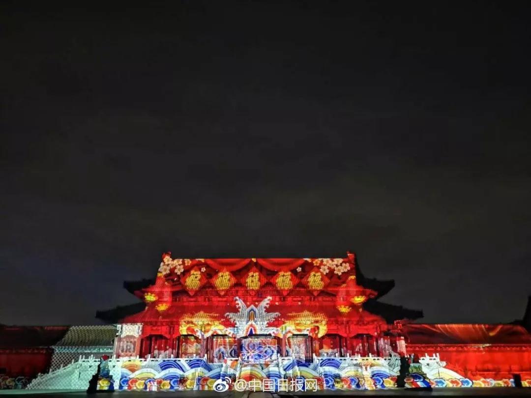 太惊艳了！”故宫元宵灯光秀“最新视图出炉